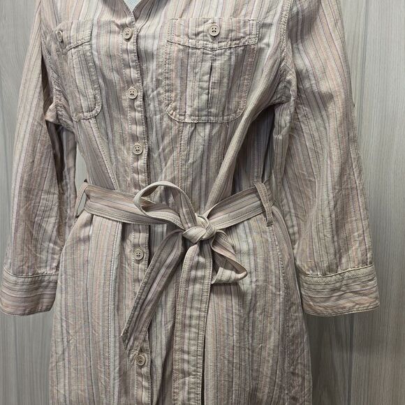 L.L. Bean | Button-down Shirt Dress - Picture 4 of 7